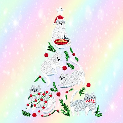 Purr-fect Christmas Tree