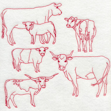 Cow Line Design
