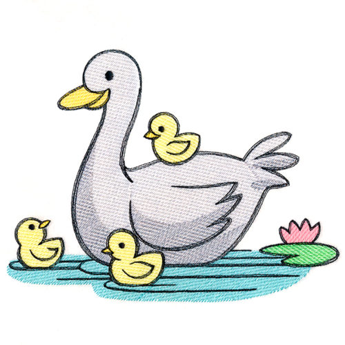 Cutie Duck & Ducklings