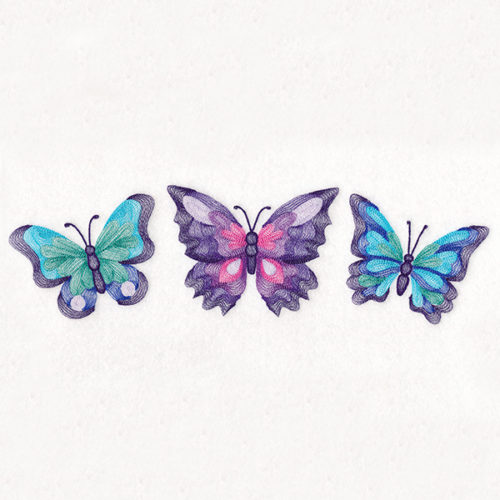 Trio Of Butterflies