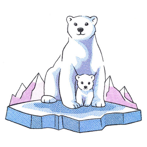 Polar Bear & Cub