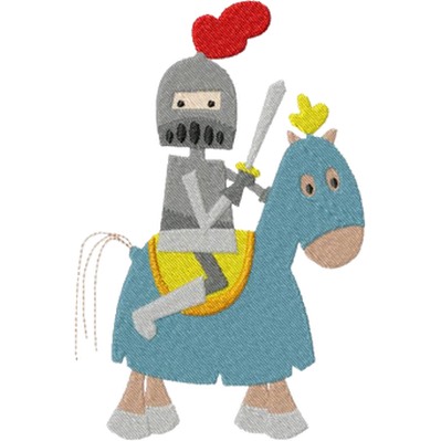 Knight On His Horse